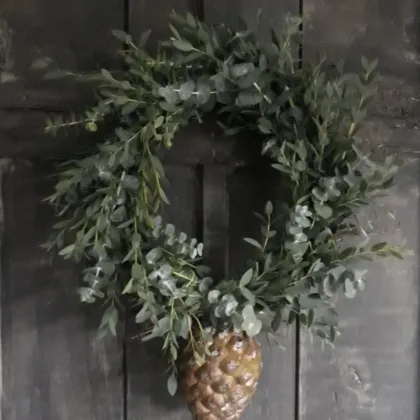 Eucalyptus krans met pineavrucht