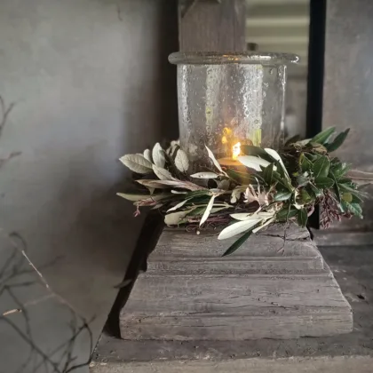 Authentieke houten poer M