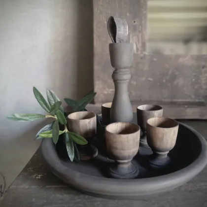 Plateau voor eierdopjes