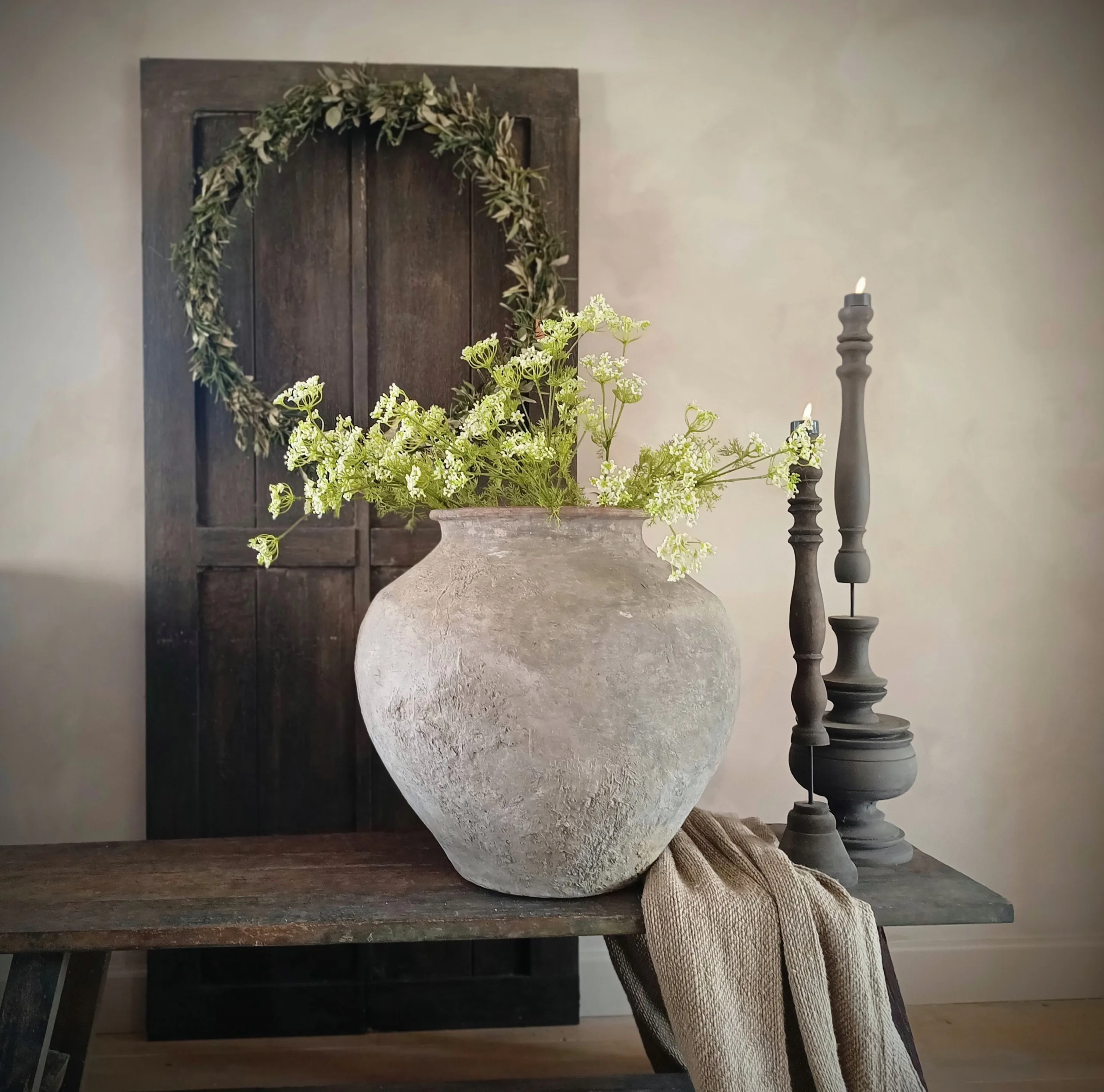 Kunst dille/fluitenkruid tak - Afbeelding 3