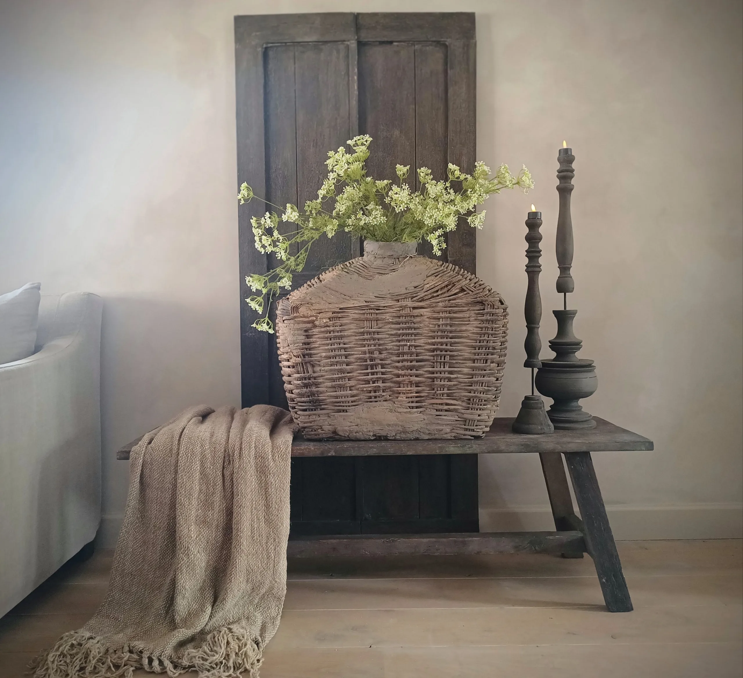 Kunst dille/fluitenkruid tak - Afbeelding 5