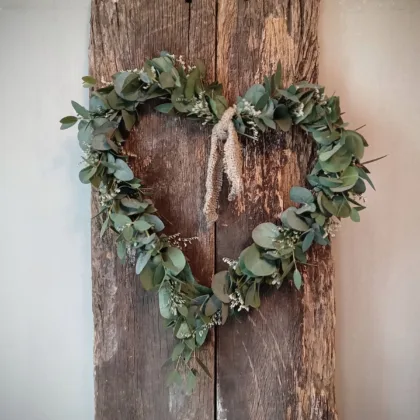 Hart eucalyptus met limonium S