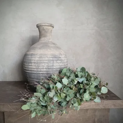 Kruik met hals (incl.standaard)